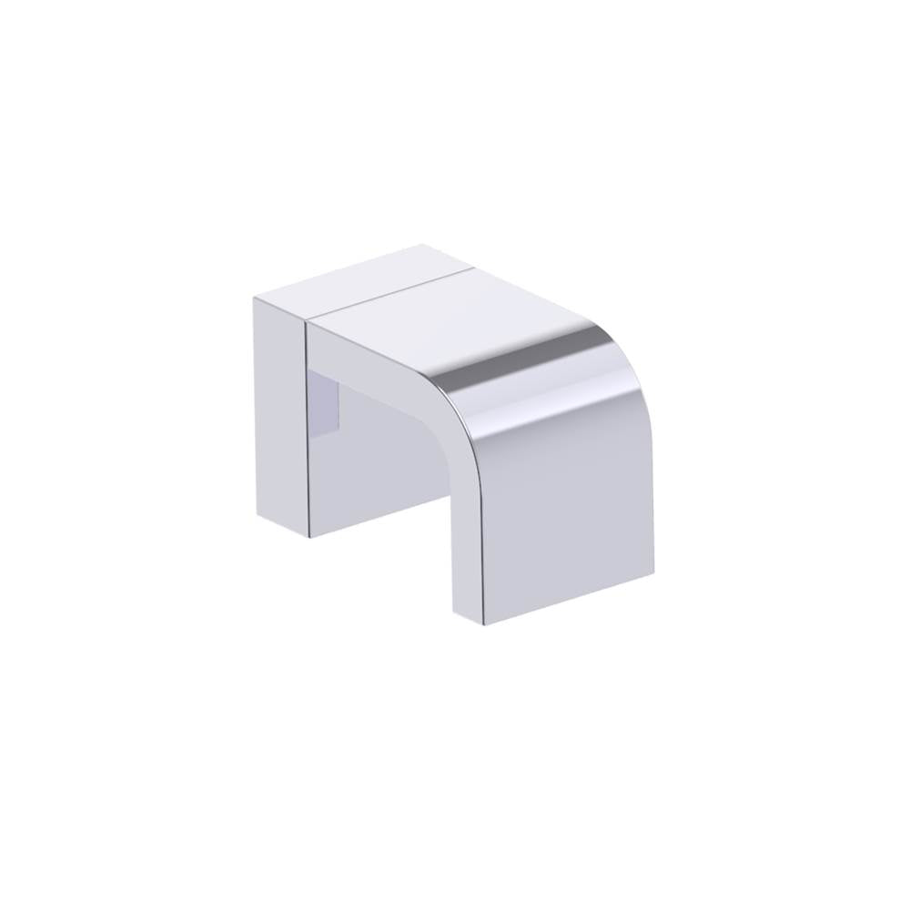 Kartners - COLOGNE - Single Shower Door Handle (Knob Only)-Polished Chrome - Polished Chrome
