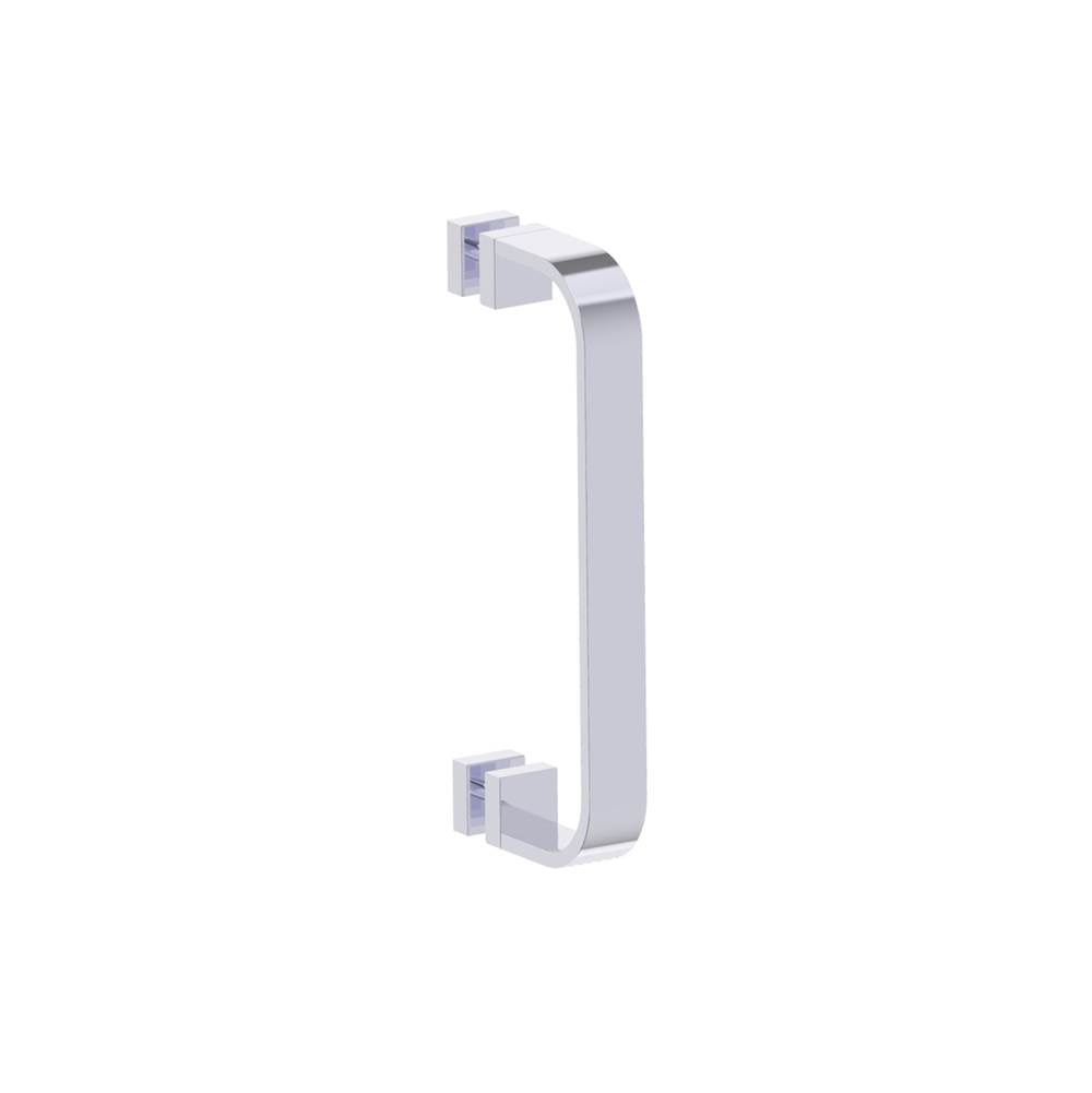 Kartners - COLOGNE - 8-inch Single Shower Door Handle-Polished Chrome - Polished Chrome