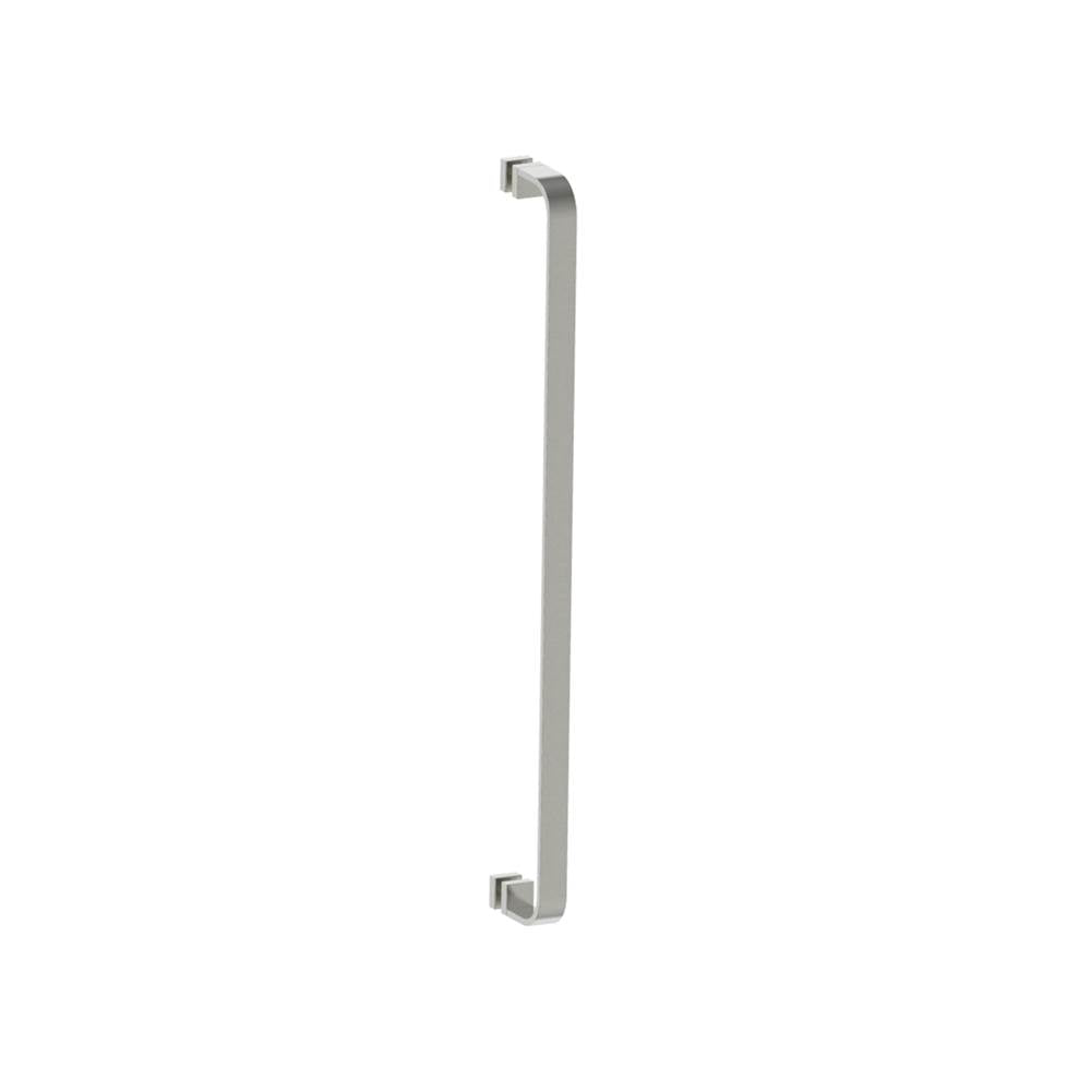 Kartners - COLOGNE - 24-inch Single Shower Door Handle-Brushed Nickel - Brushed Nickel