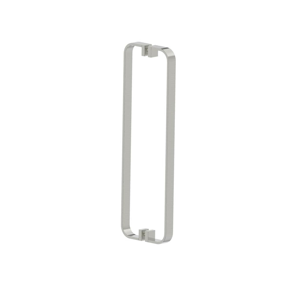 Kartners - COLOGNE - 18-inch Double Shower Door Handle-Brushed Nickel - Brushed Nickel