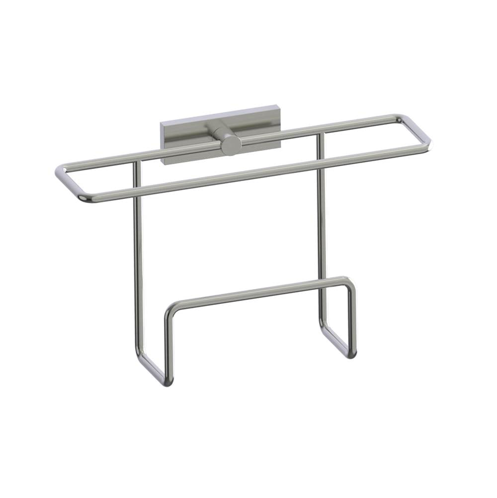 Kartners - MADRID - Magazine Rack-Brushed Nickel - Brushed Nickel
