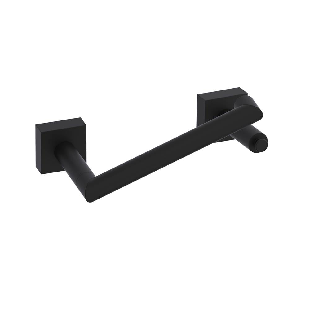 Kartners - MADRID - Pivot Toilet Paper Holder-Matte Black - Matte Black