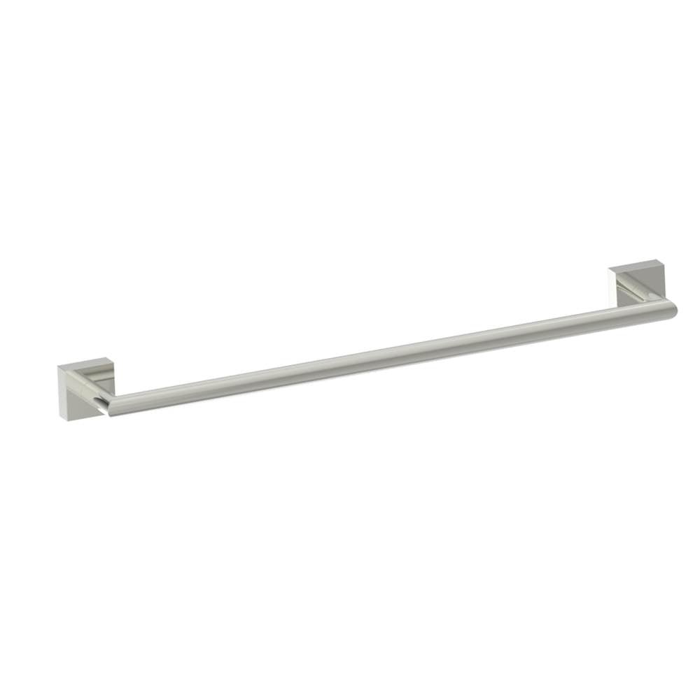 Kartners - MADRID - 18-inch Bathroom Towel Bar-Polished Nickel - Polished Nickel