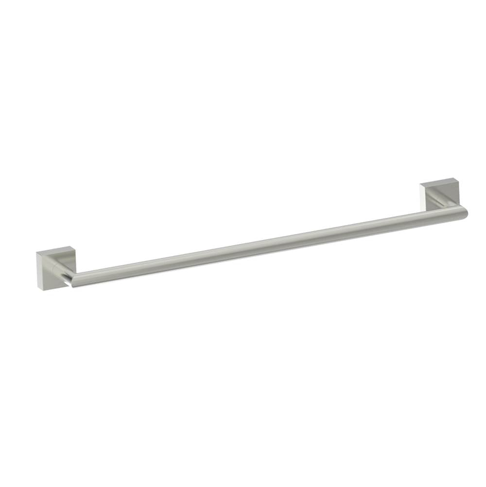 Kartners - MADRID - 18-inch Bathroom Towel Bar-Brushed Nickel - Brushed Nickel