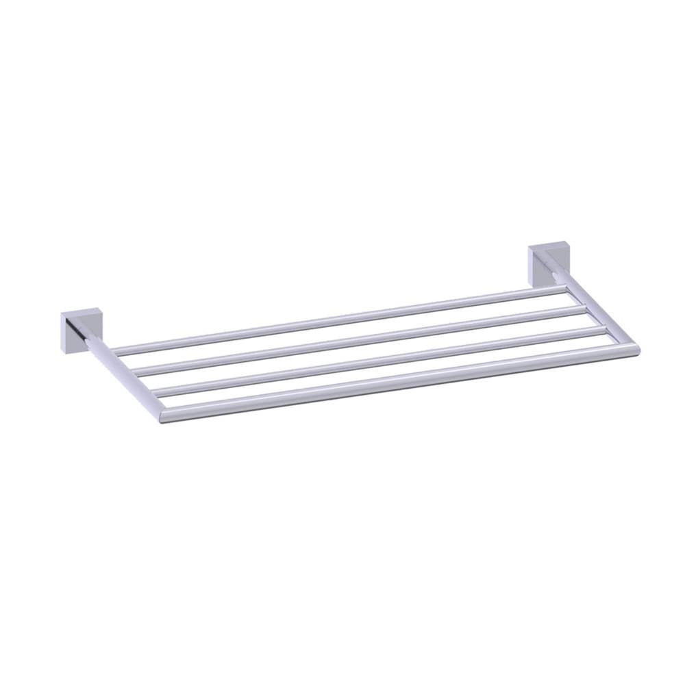 Kartners - MADRID - 21-inch Towel Shelf-Polished Chrome - Polished Chrome