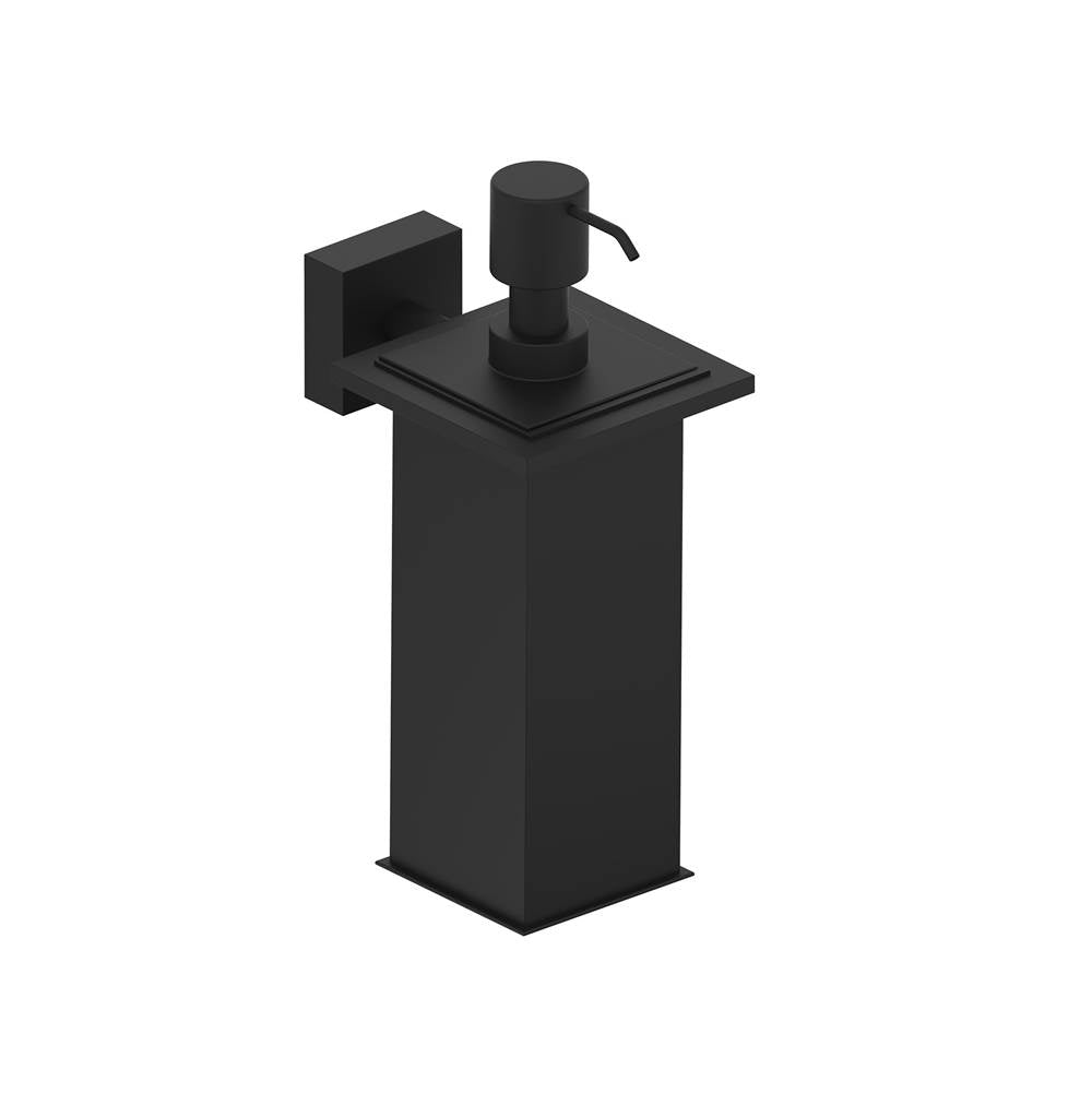 Kartners - MADRID - Soap / Lotion Dispenser (Wall Mounted)-Matte Black - Matte Black