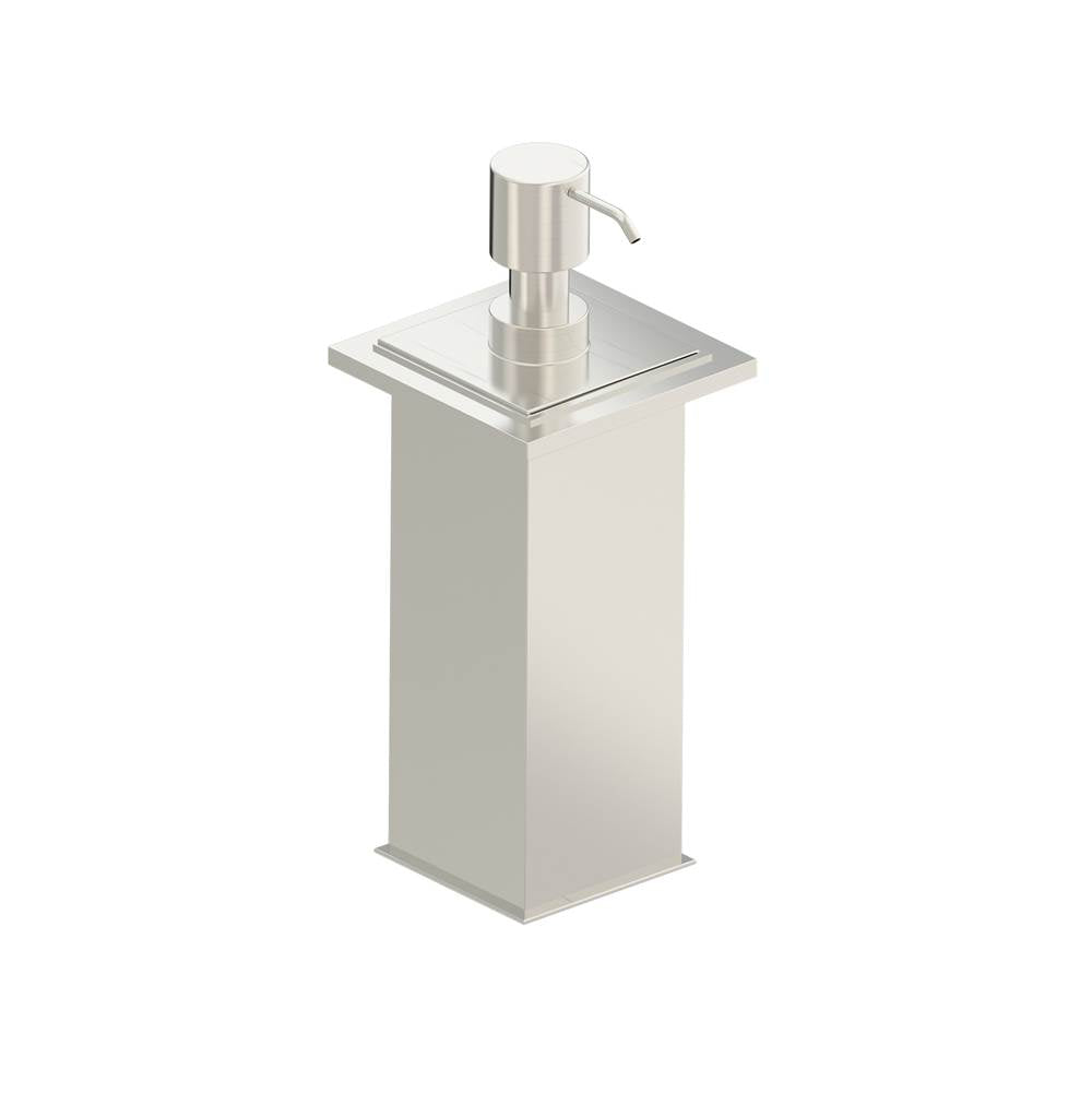 Kartners - MADRID - Soap/Lotion Dispenser-Brushed Nickel - Brushed Nickel