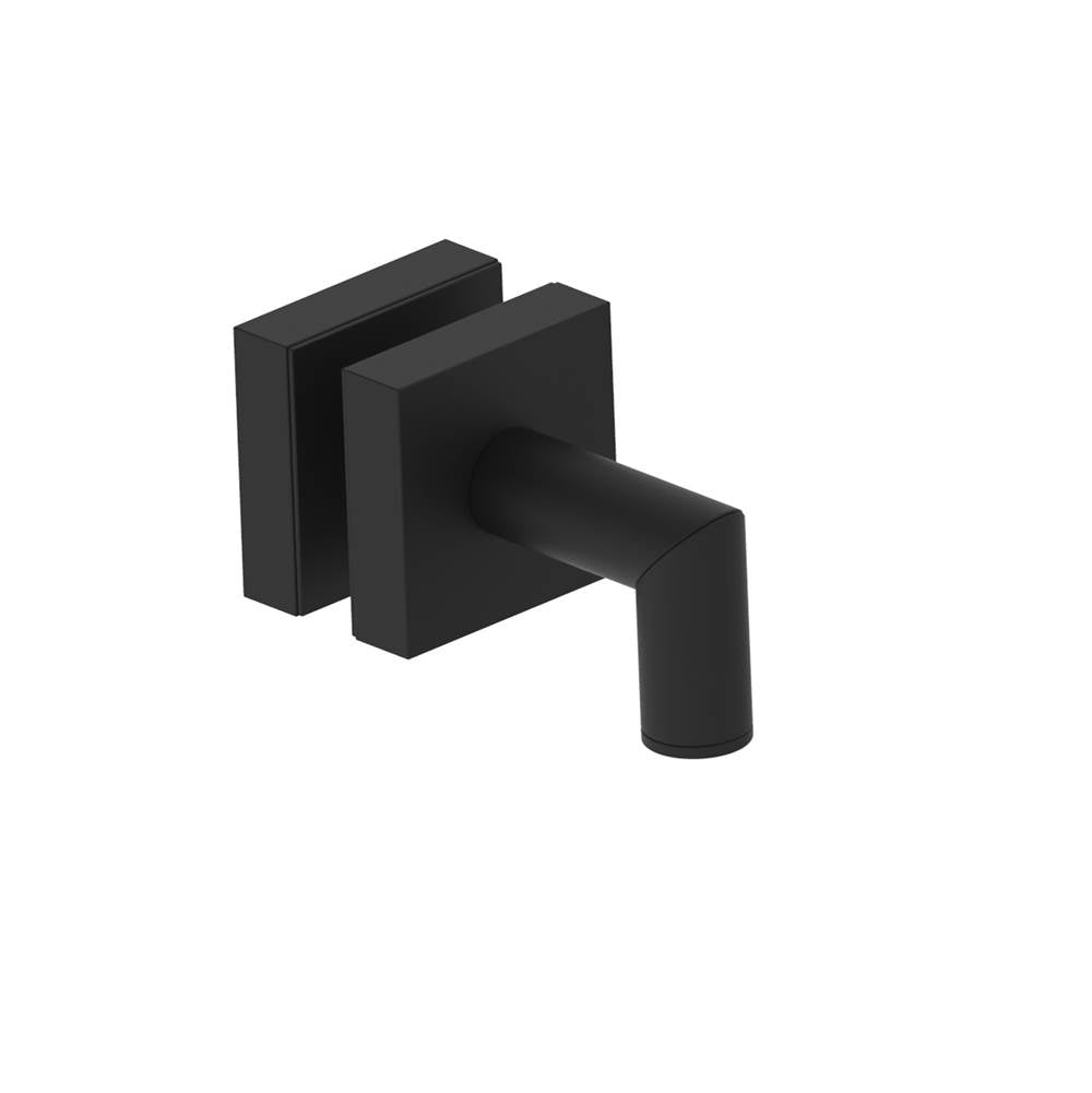Kartners - MADRID - Single Shower Door Handle-Matte Black - Matte Black