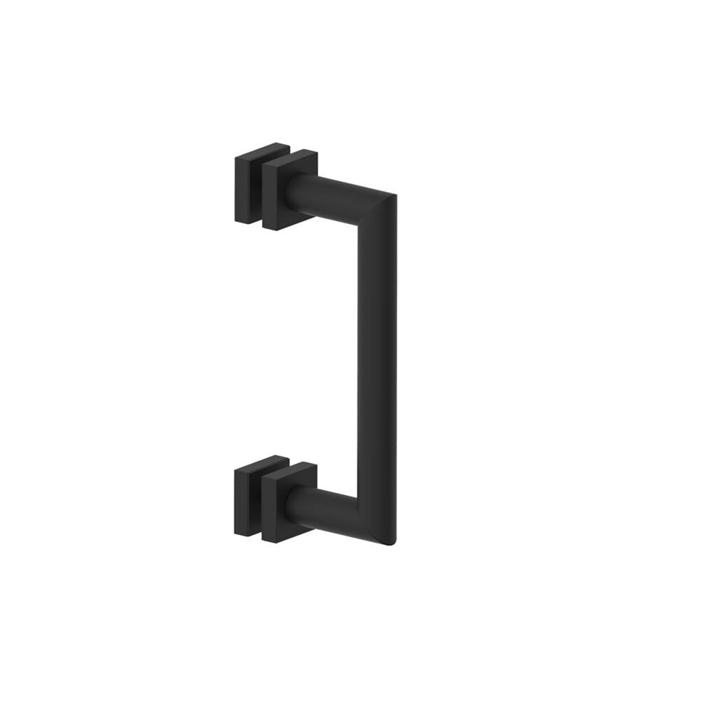 Kartners - MADRID - 8-inch Shower Door Handle-Matte Black - Matte Black