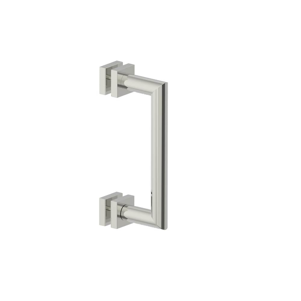 Kartners - MADRID - 8-inch Shower Door Handle-Polished Nickel - Polished Nickel