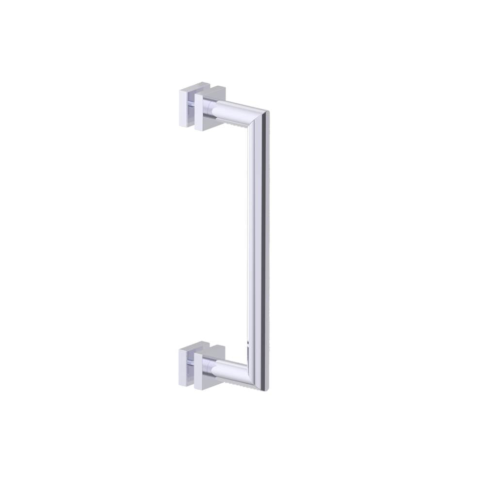 Kartners - MADRID -12-inch Shower Door Handle-Polished Chrome - Polished Chrome