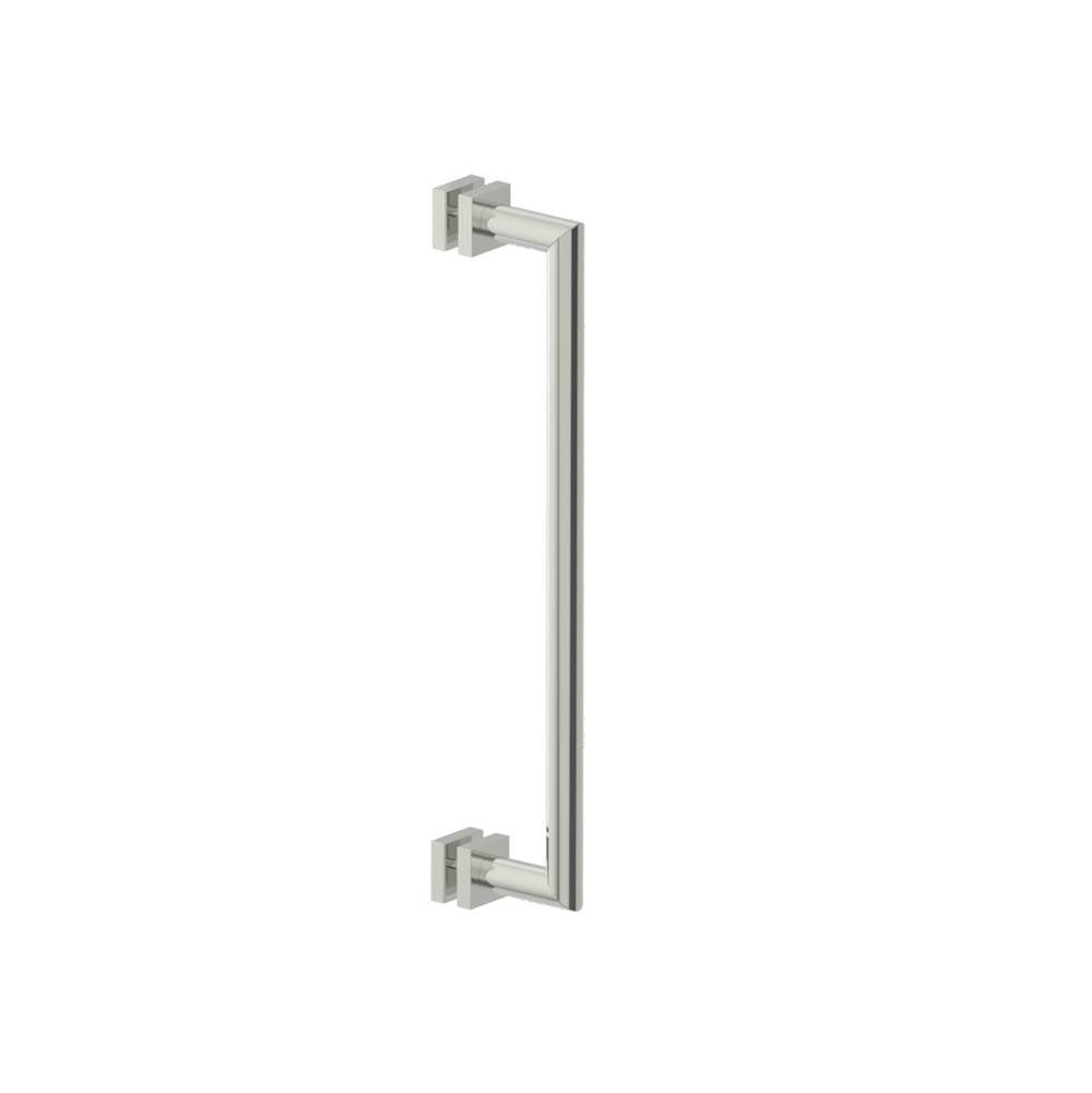 Kartners - MADRID- 18-inch Shower Door Handle-Polished Nickel - Polished Nickel