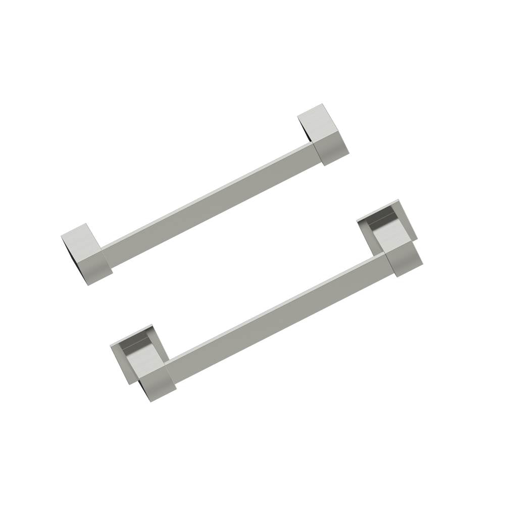 Kartners - LISBON - 9-inch Bathroom Towel Bar-Brushed Nickel - Brushed Nickel