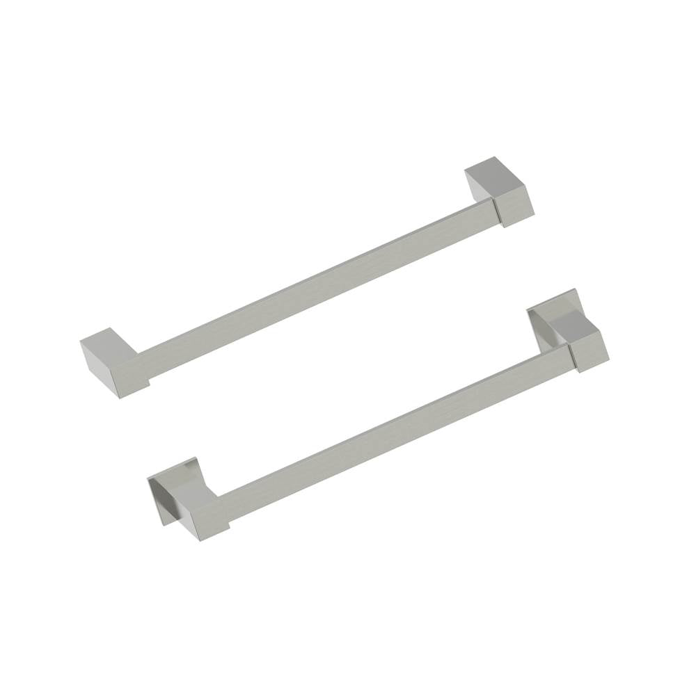Kartners - LISBON - 12-inch Bathroom Towel Bar-Brushed Nickel - Brushed Nickel