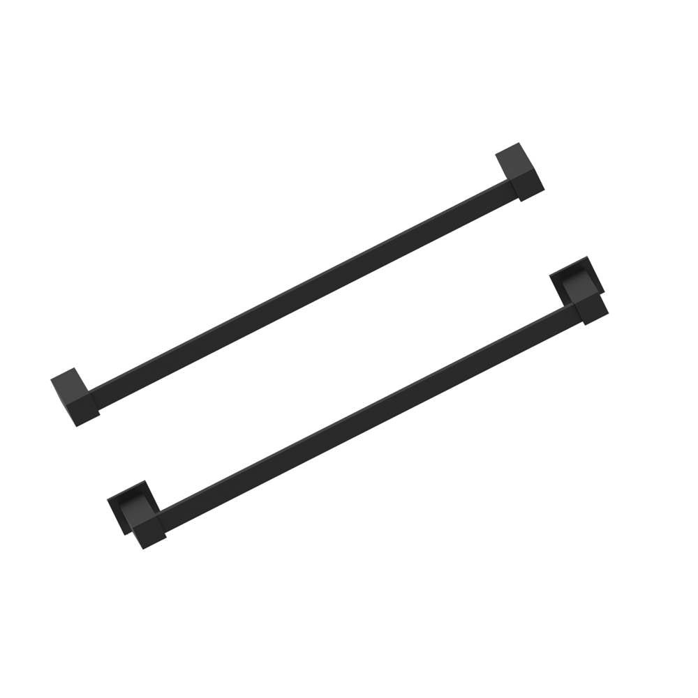 Kartners - LISBON - 18-inch Bathroom Towel Bar-Matte Black - Matte Black