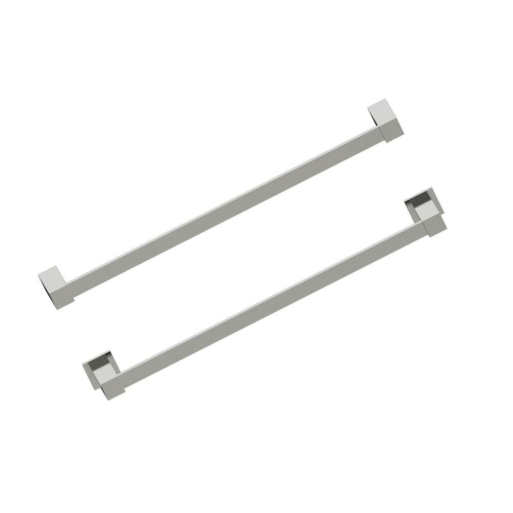 Kartners - LISBON - 18-inch Bathroom Towel Bar-Brushed Nickel - Brushed Nickel