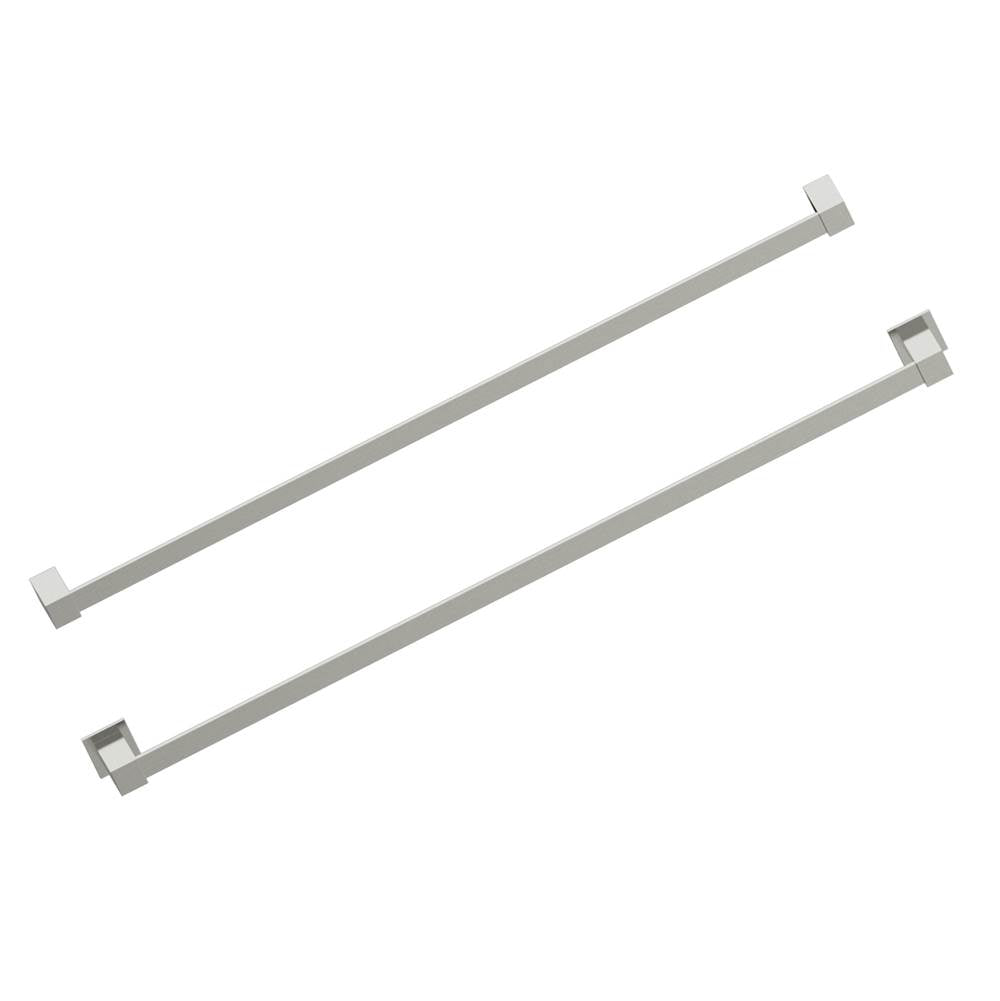 Kartners - LISBON - 30-inch Bathroom Towel Bar-Brushed Nickel - Brushed Nickel
