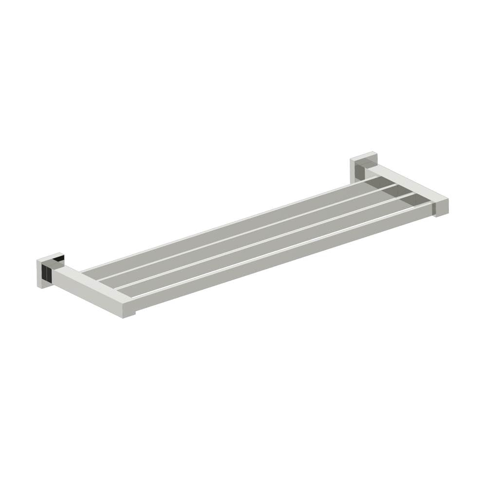 Kartners - LISBON - Towel Shelf-Polished Nickel - Polished Nickel