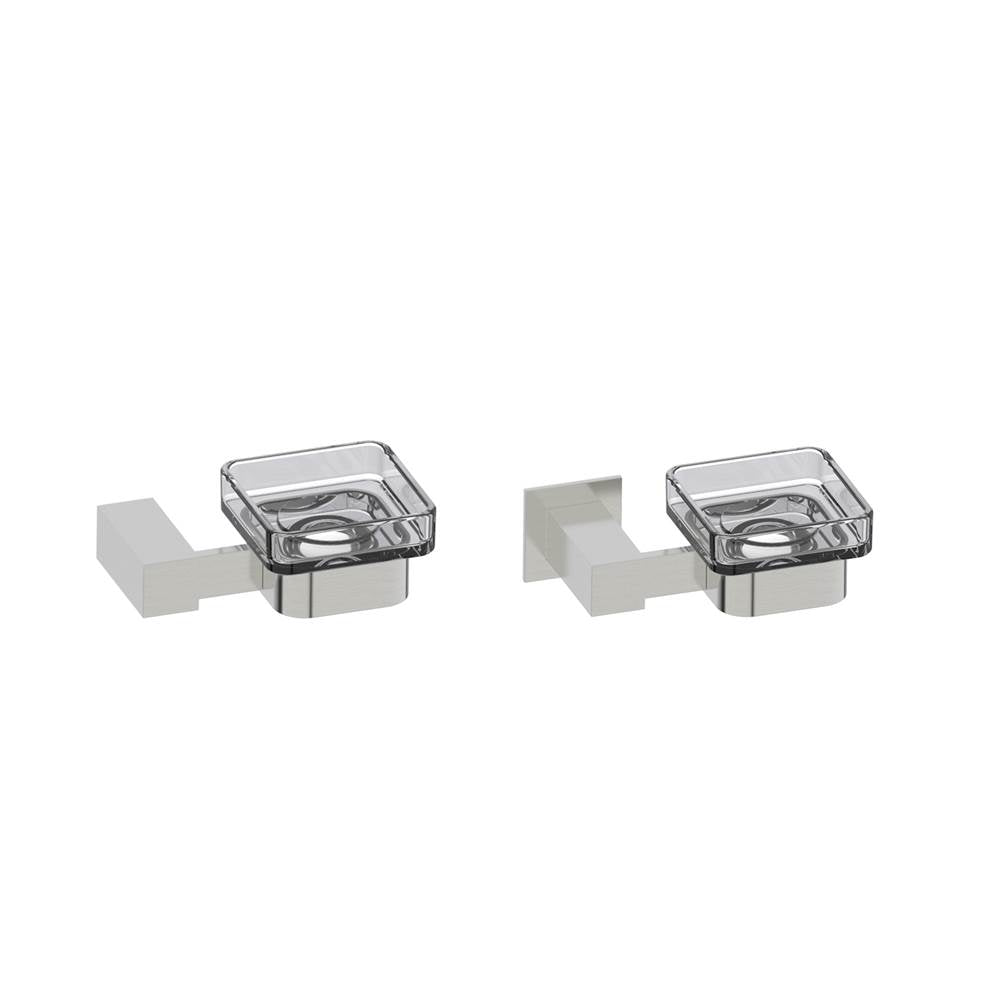 Kartners - LISBON - Soap Dish-Brushed Nickel - Brushed Nickel