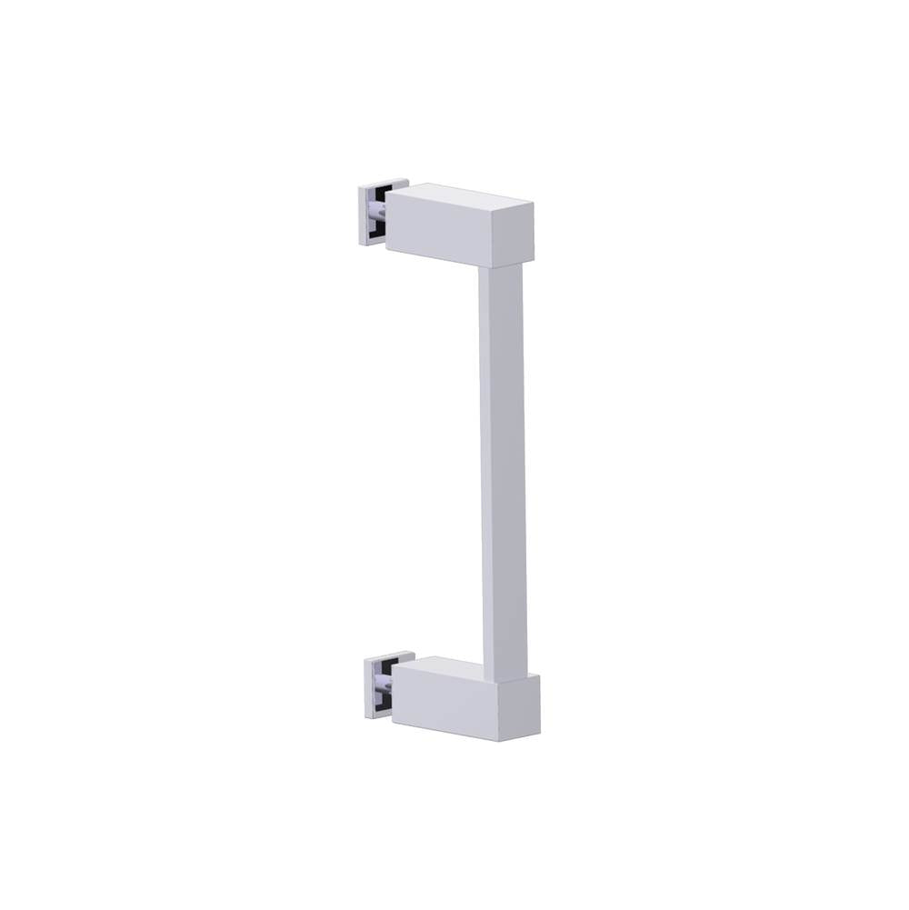 Kartners - LISBON - 8-inch Single Shower Door Handle-Polished Chrome - Polished Chrome