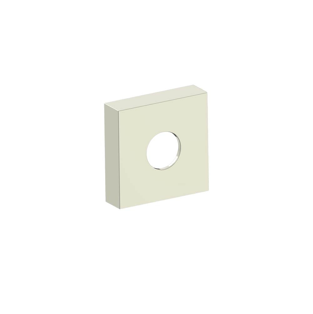 Kartners - LISBON - Square Large Rosette-Polished Nickel - Polished Nickel