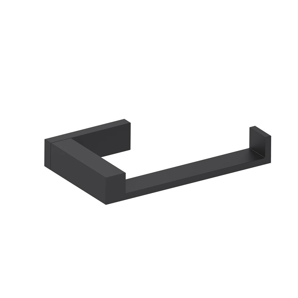 Kartners - MUNICH - Single Toilet Paper Holder -Matte Black - Matte Black