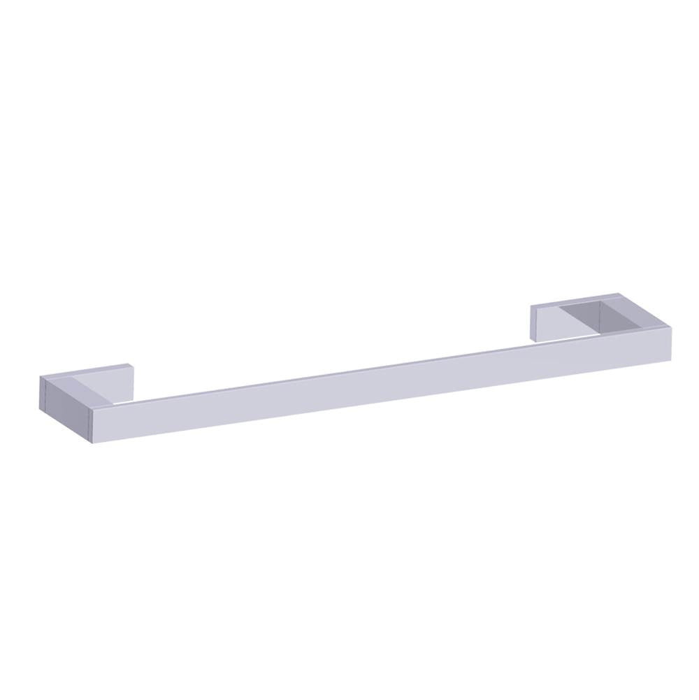 Kartners - MUNICH - 18-inch Bathroom Towel Bar-Polished Chrome - Polished Chrome