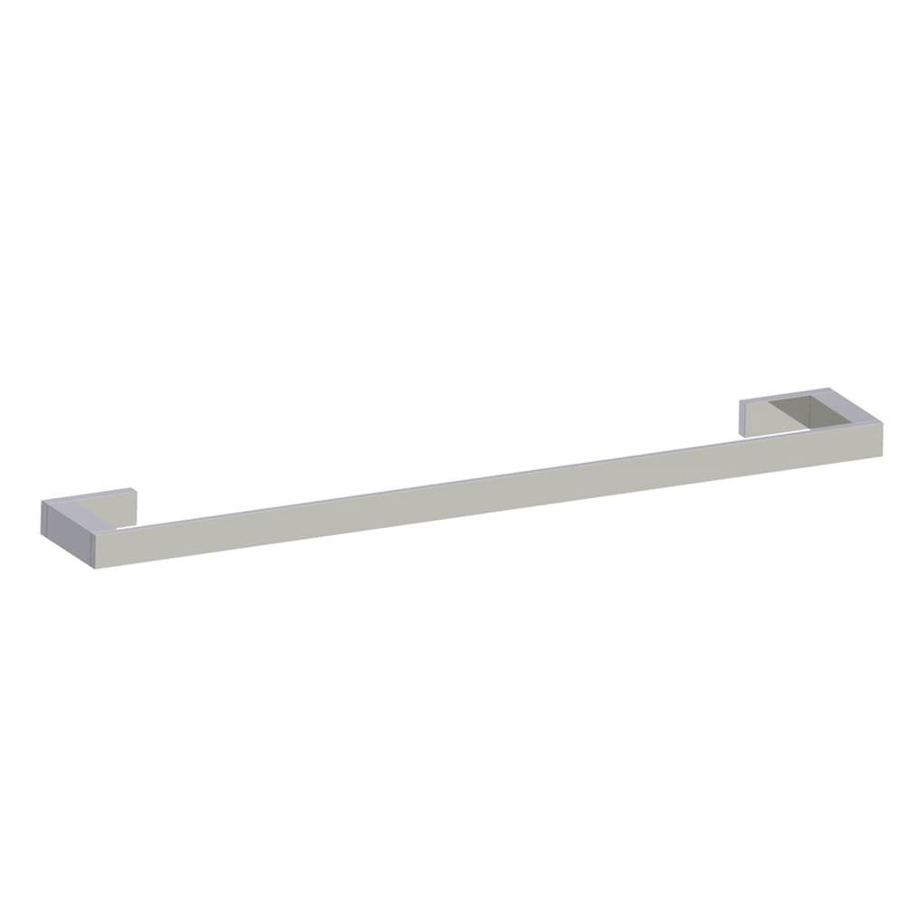 Kartners - MUNICH - 24-inch Bathroom Towel Bar-Polished Nickel - Polished Nickel