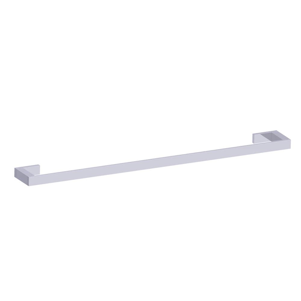 Kartners - MUNICH - 30-inch Bathroom Towel Bar-Polished Chrome - Polished Chrome