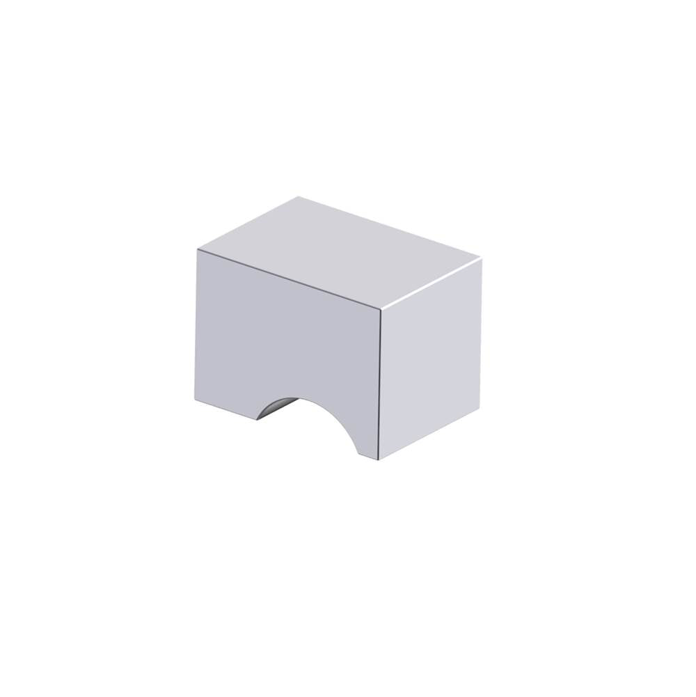 Kartners - MUNICH -Single Shower Door Handle (Knob Only)-Polished Chrome - Polished Chrome