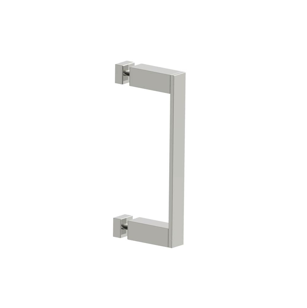 Kartners - MUNICH - 8-inch Single Shower Door Handle-Polished Nickel - Polished Nickel