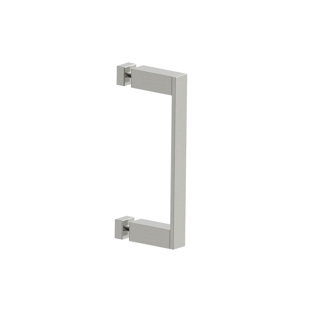 Kartners - MUNICH - 8-inch Single Shower Door Handle-Brushed Nickel - Brushed Nickel