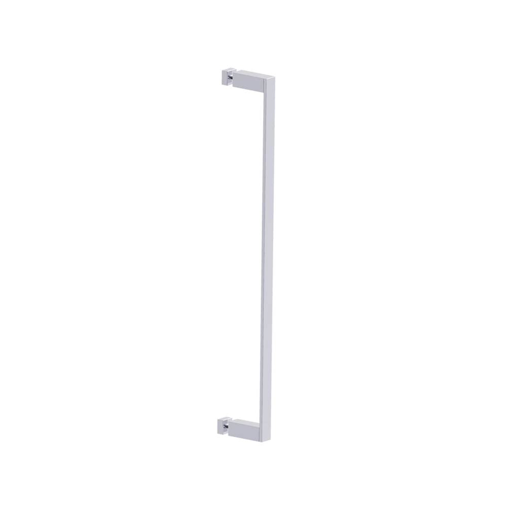 Kartners - MUNICH - 24-inch Single Shower Door Handle-Polished Chrome - Polished Chrome