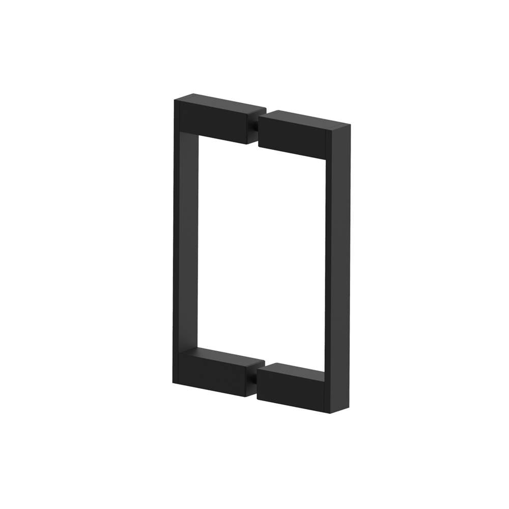 Kartners - MUNICH - 8-inch Double Shower Door Handle-Matte Black - Matte Black