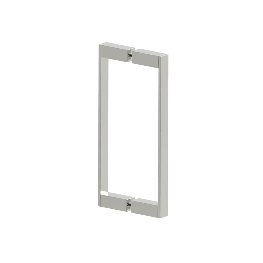 Kartners - MUNICH - 12-inch Double Shower Door Handle-Polished Nickel - Polished Nickel