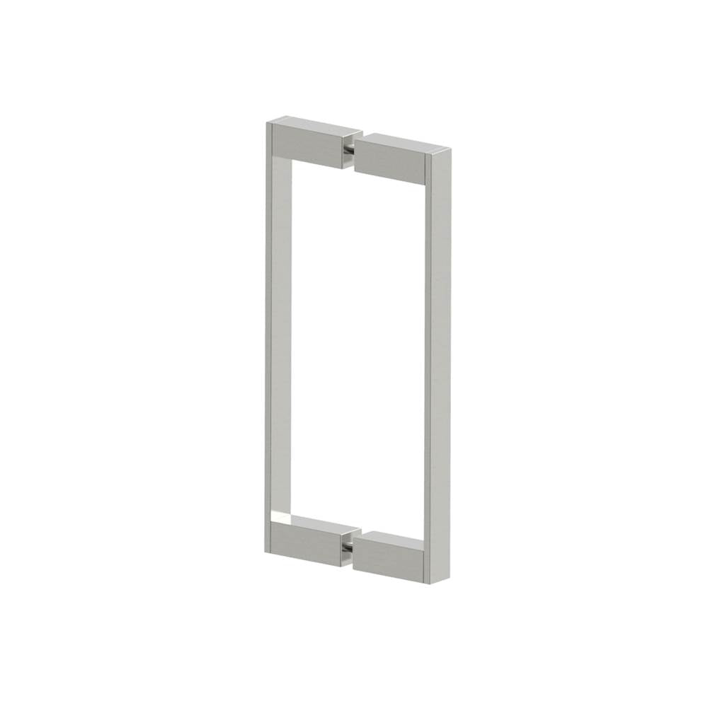 Kartners - MUNICH - 12-inch Double Shower Door Handle-Brushed Nickel - Brushed Nickel