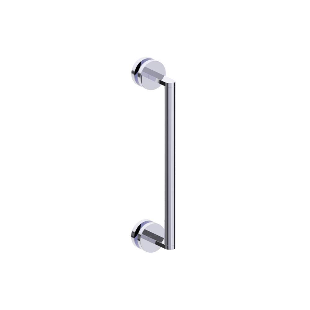 Kartners - FRANKFURT - 12-inch Single Shower Door Handle-Polished Chrome - Polished Chrome