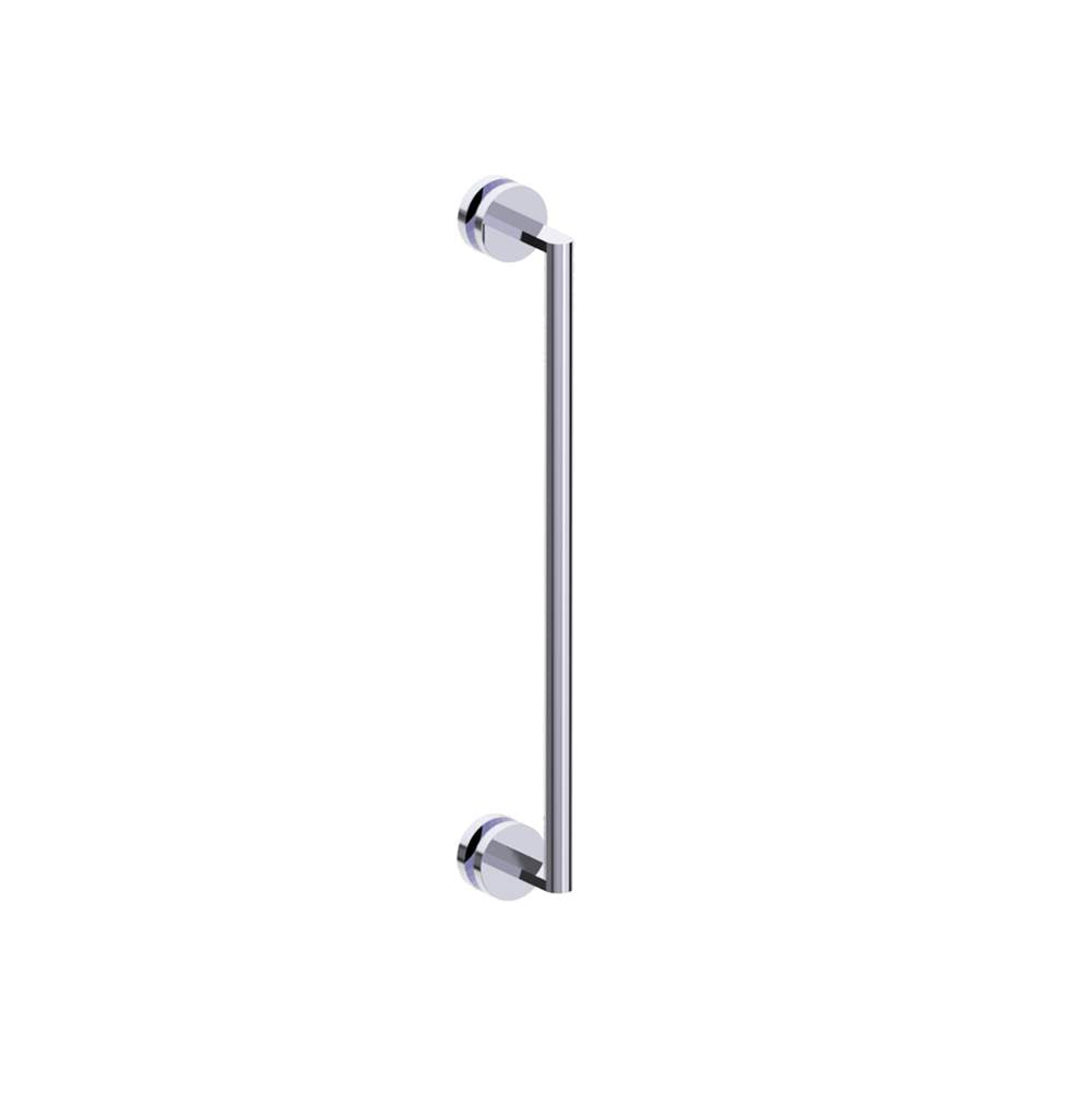 Kartners - FRANKFURT - 18-inch Single Shower Door Handle-Polished Chrome - Polished Chrome