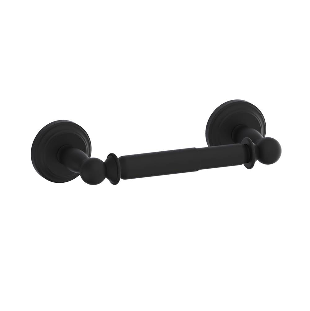 Kartners - FLORENCE - Double Post Toilet Paper Holder-Matte Black - Matte Black