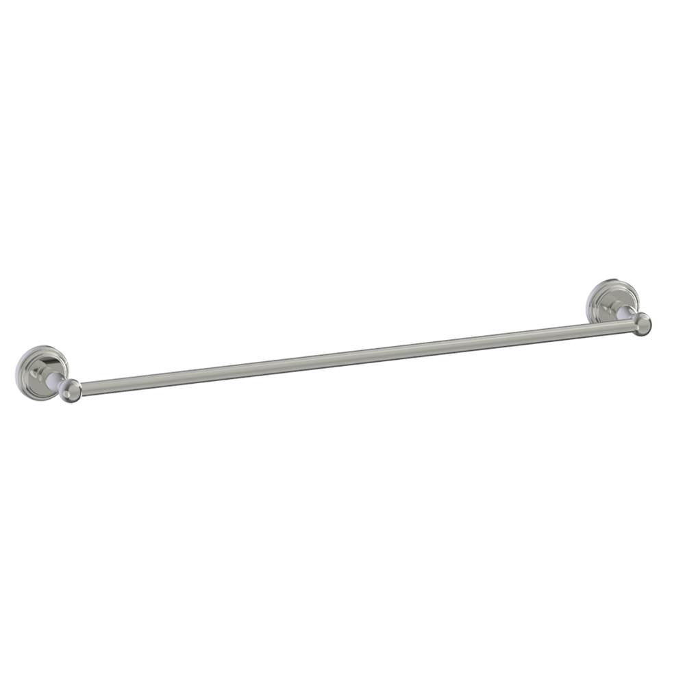 Kartners - FLORENCE - 24-inch Bathroom Towel Bar-Polished Nickel - Polished Nickel