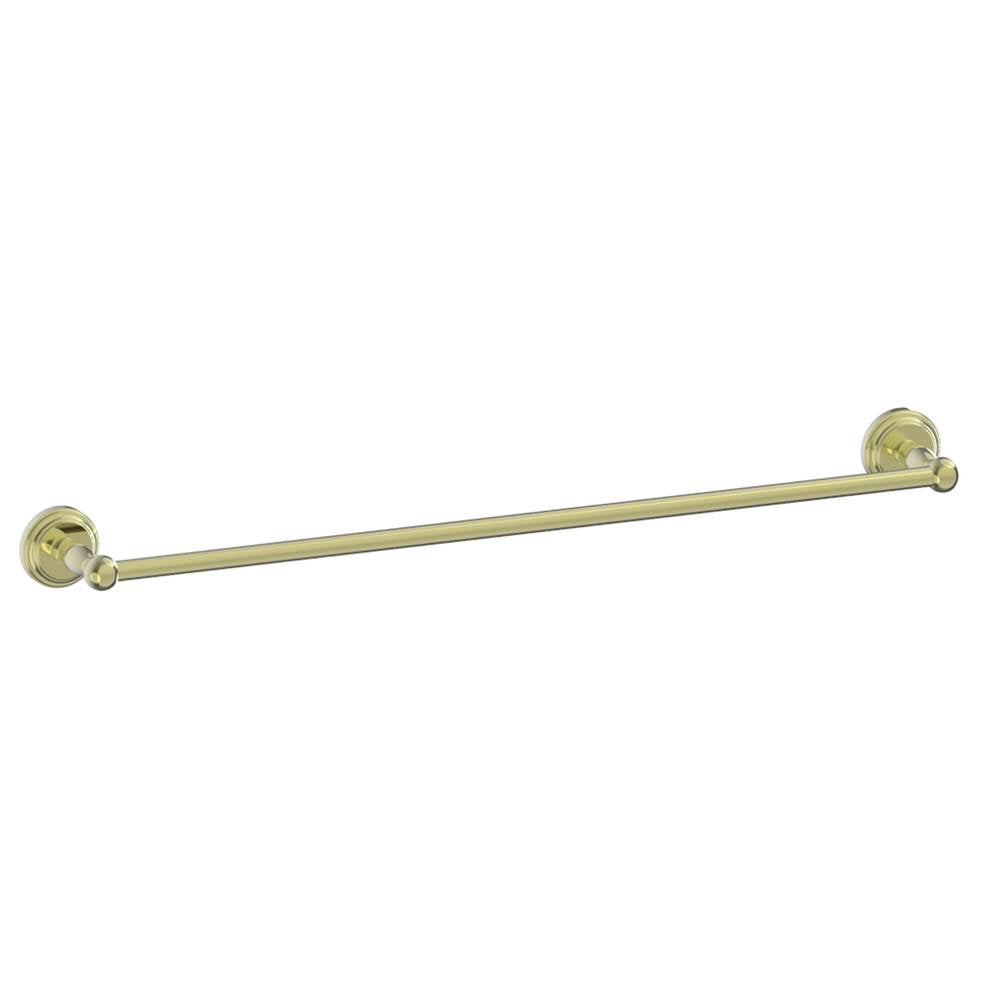 Kartners - FLORENCE - 24-inch Bathroom Towel Bar-Polished Brass - Polished Brass