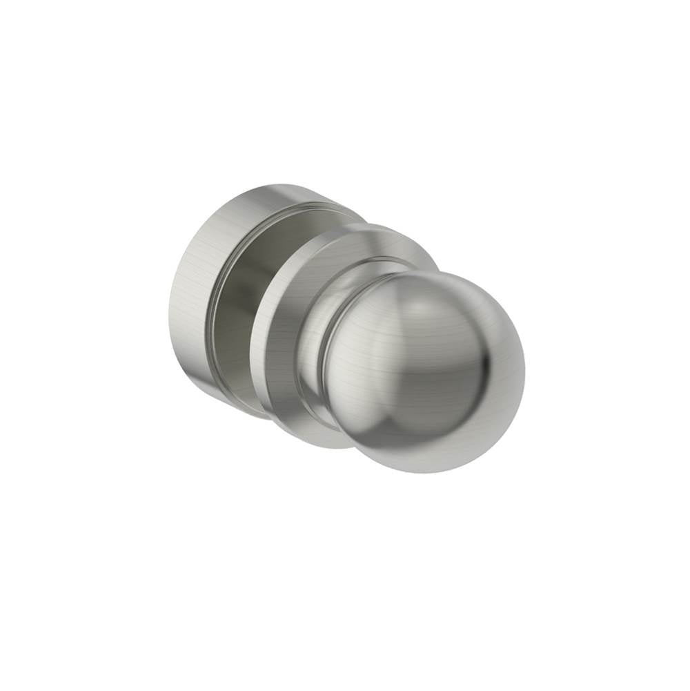 Kartners - FLORENCE - Single Shower Door Handle-Brushed Nickel - Brushed Nickel