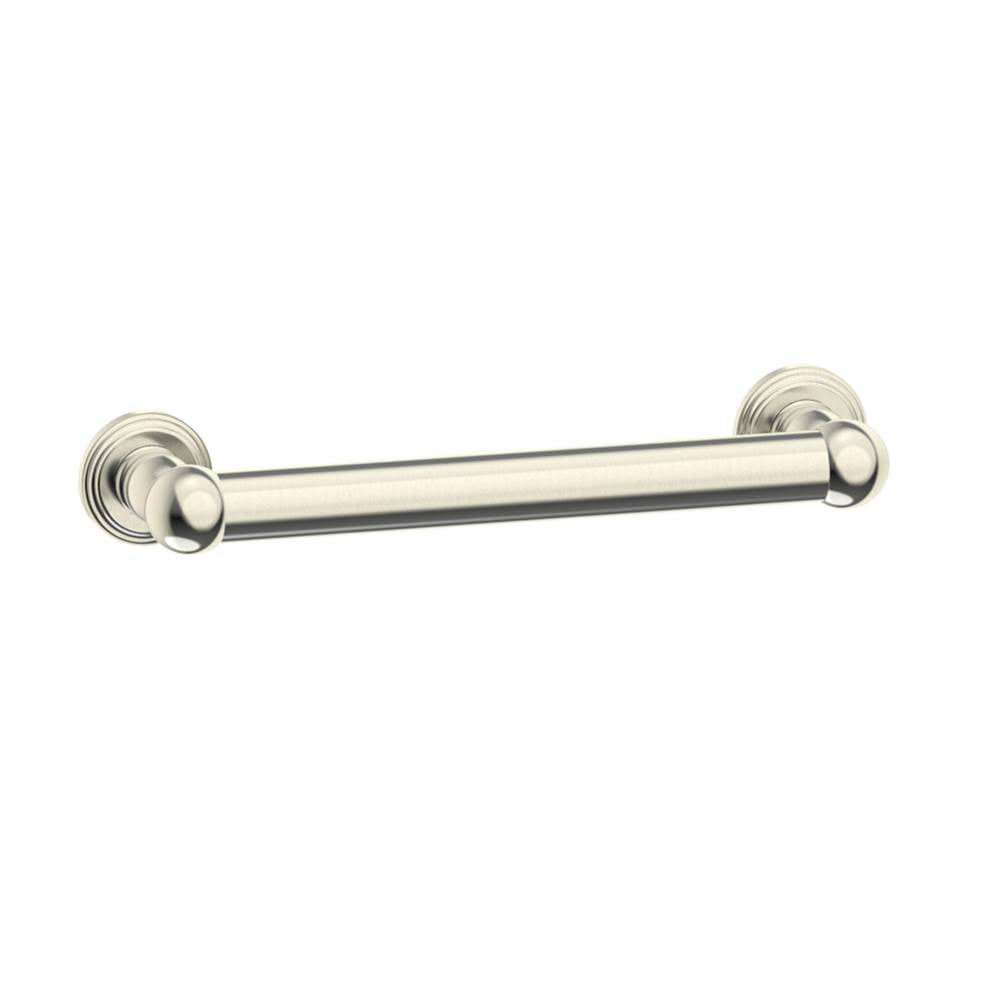 Kartners - FLORENCE - 12-inch Grab Bar-Brushed Nickel - Brushed Nickel