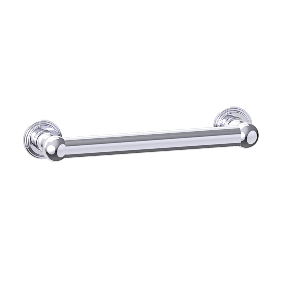 Kartners - FLORENCE - 12-inch Grab Bar-Polished Chrome - Polished Chrome