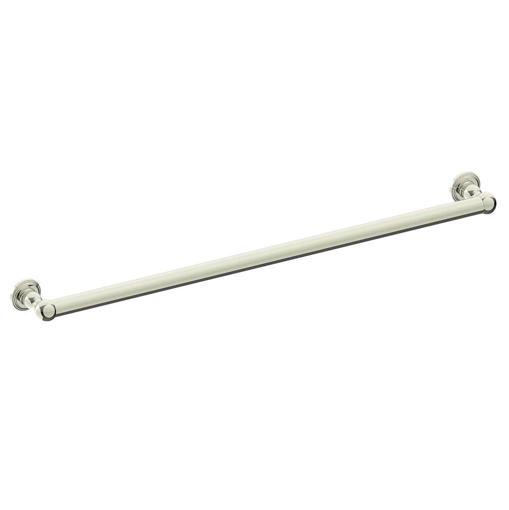 Kartners - FLORENCE - 36-inch Grab Bar-Polished Nickel - Polished Nickel