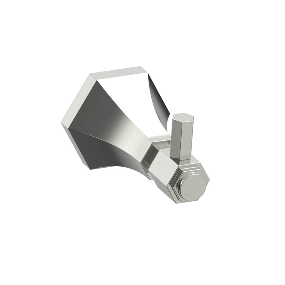 Kartners - PISA - Robe Hook-Brushed Nickel - Brushed Nickel