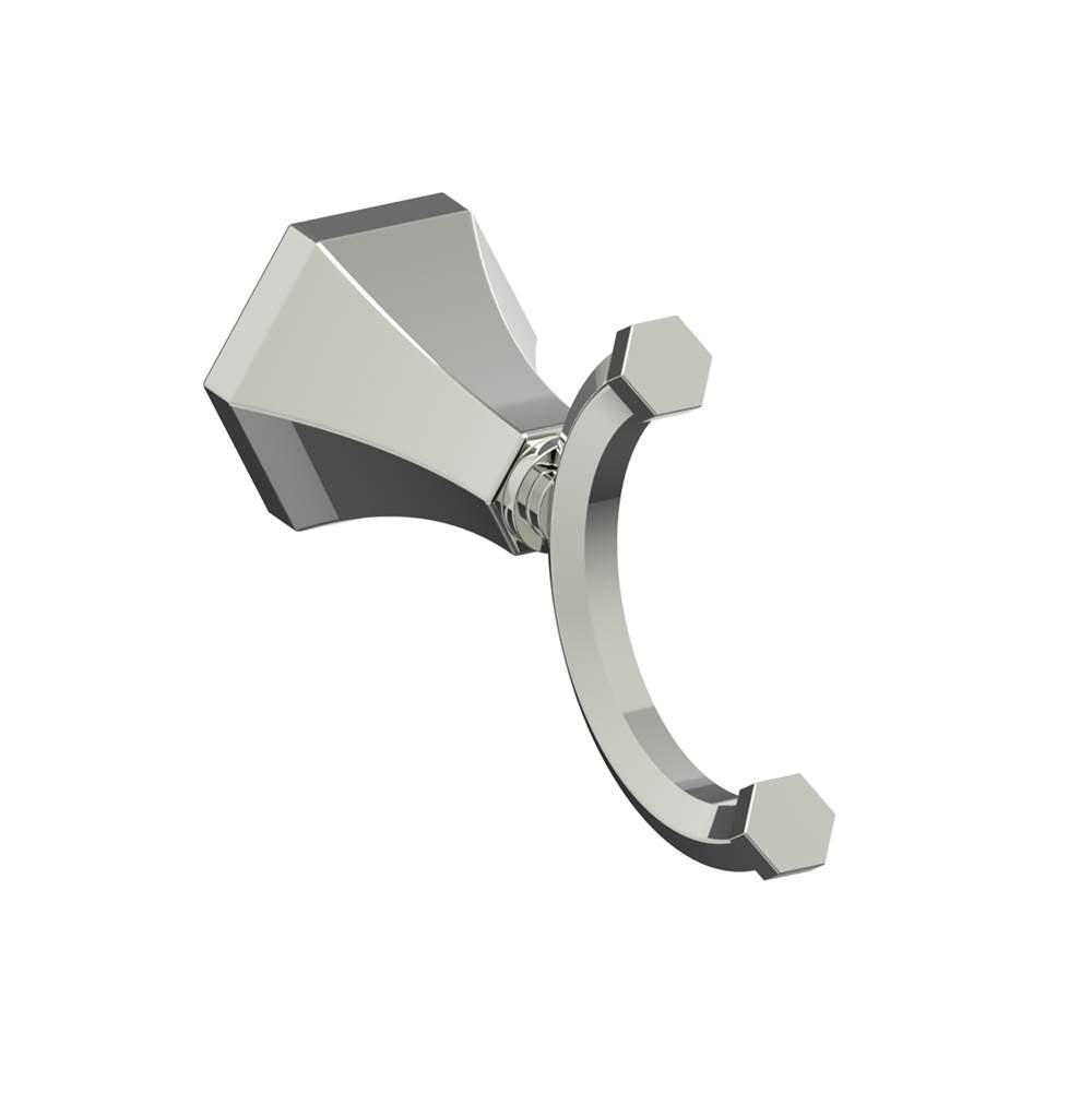 Kartners - PISA - Large Coat Hook-Polished Nickel - Polished Nickel