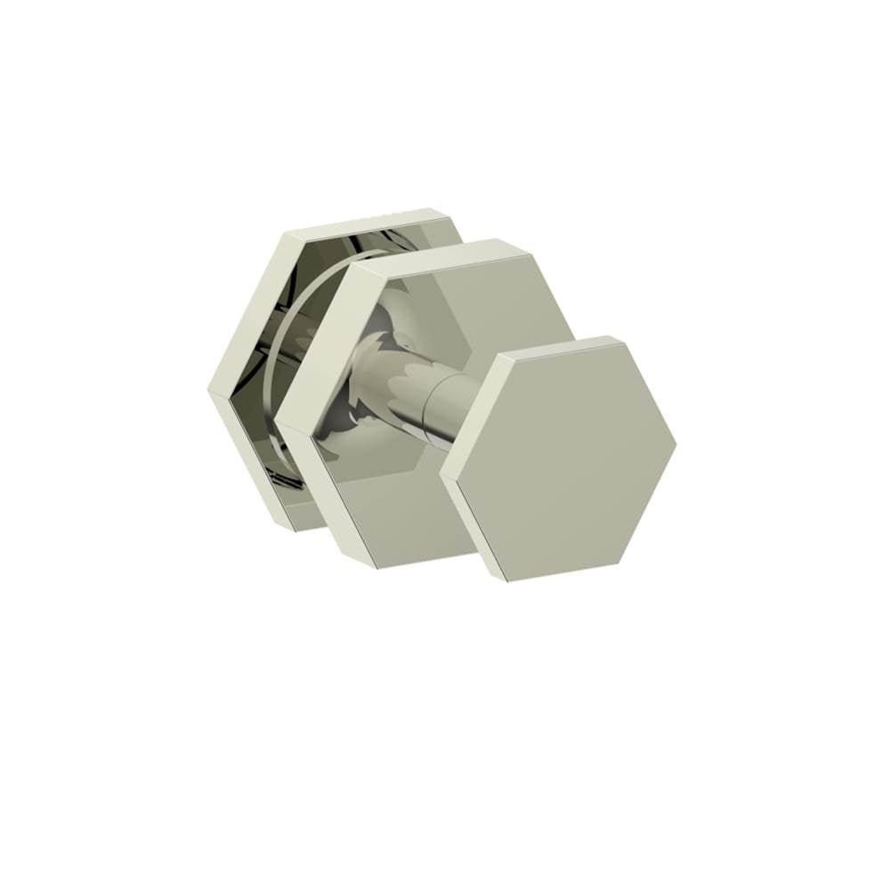 Kartners - PISA - Single Shower Door Knob-Polished Nickel - Polished Nickel