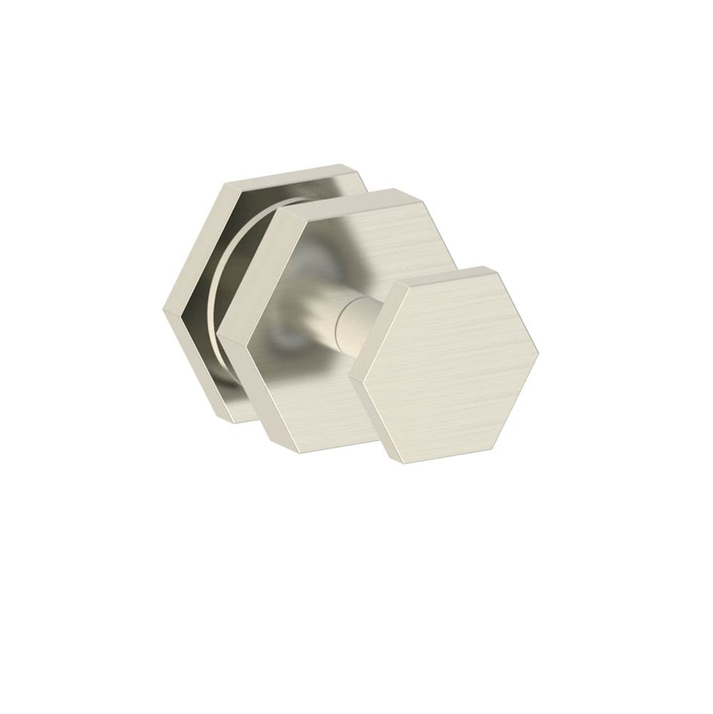 Kartners - PISA - Single Shower Door Knob-Brushed Nickel - Brushed Nickel