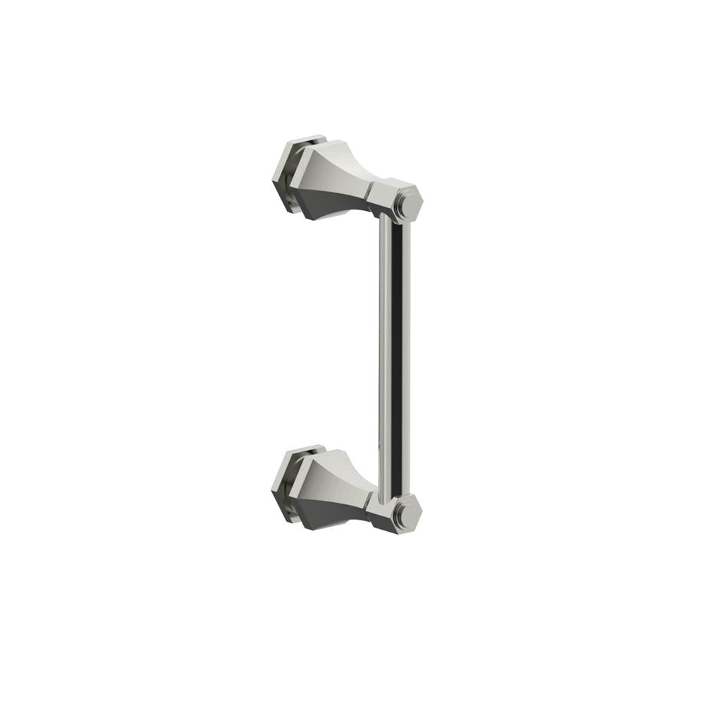 Kartners - PISA - 8-inch Shower Door Handle-Brushed Nickel - Brushed Nickel